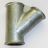 Temperguss Fitting T-St�ck 1/2'' IG 45� verzinkt  Nr. 165