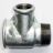 Temperguss Fitting T-St�ck 1/2'' IG-IG-AG verzinkt  Nr. 134