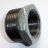 Temperguss Fitting Reduzierst�ck 3''x1'' IG verzinkt  Nr. 241