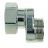 S-Anschlu�verschraubung 3/4x3/4'''' vernickelt