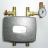 Systemtrennung mit Plattenw�rmetauscher mit 40 Platten