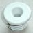 Urinalverbinder, wei� ohne Rosette