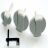 Vaillant Knopf-Set - grau, zu  VC, VCW, VSC, VK, VKO
