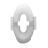 Vaillant Rastbuchse f�r Frontblech zu VK....
