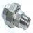 Edelstahl Verschraubung 1/4'' IG / AG  flach- dichtend