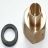 Wasserz�hler - L�t - Verschraubung 3/4'' x 18 mm, Messing