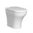 Kpl. Keramik-WC Sanimarin Exclusive Medium mit integrierter Kleinhebeanlage, Wassersp�lung, gesteuerter Pumpe, f�r Garten, Boot, Wohnmobil - 12 V