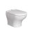 Kpl. Keramik-WC Sanimarin Exclusive Short mit integrierter Kleinhebeanlage, Wassersp�lung, gesteuerter Pumpe, f�r Garten, Boot, Wohnmobil - 12 V