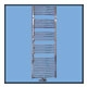 Badheizk�rp.Stand. Chrom gebogen