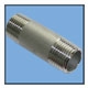 V4A Rohrdoppelnippel